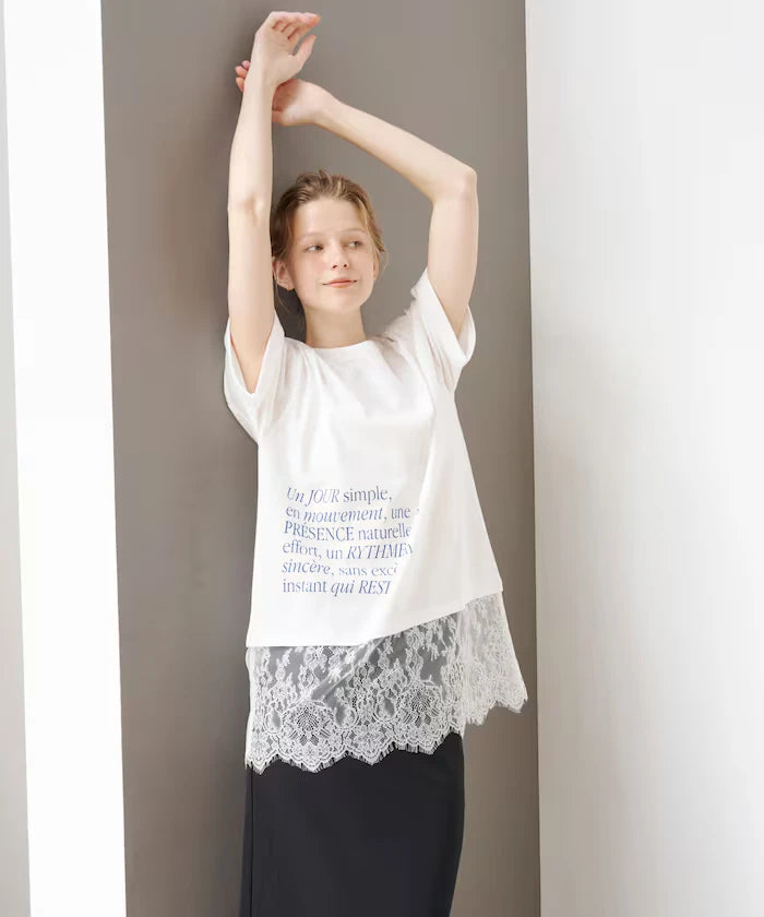 Lacedocking Print T-Shirt 【Limited Edition】