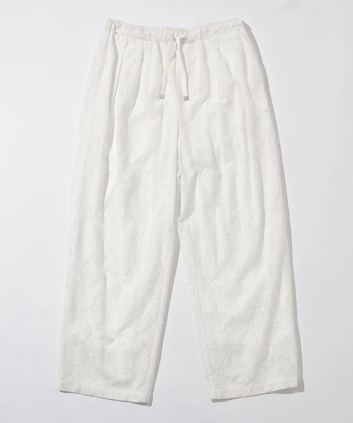 Panel Lace Easy Pants / Compatible with Setup - February 12, 12:00 Release