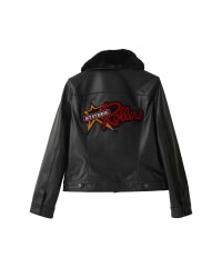 HYSTERIC ROLLERS Patch Short Leather Blouson