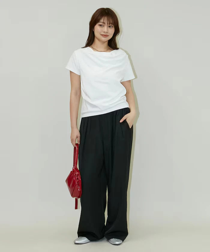 Color Tuck Slacks Pants Limited Release