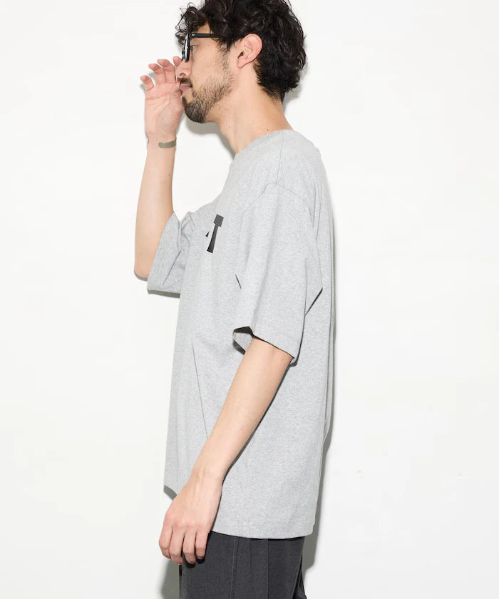 6 Ounce Front Logo Print Crew Neck T-Shirt / Print T-Shirt PR FIRST