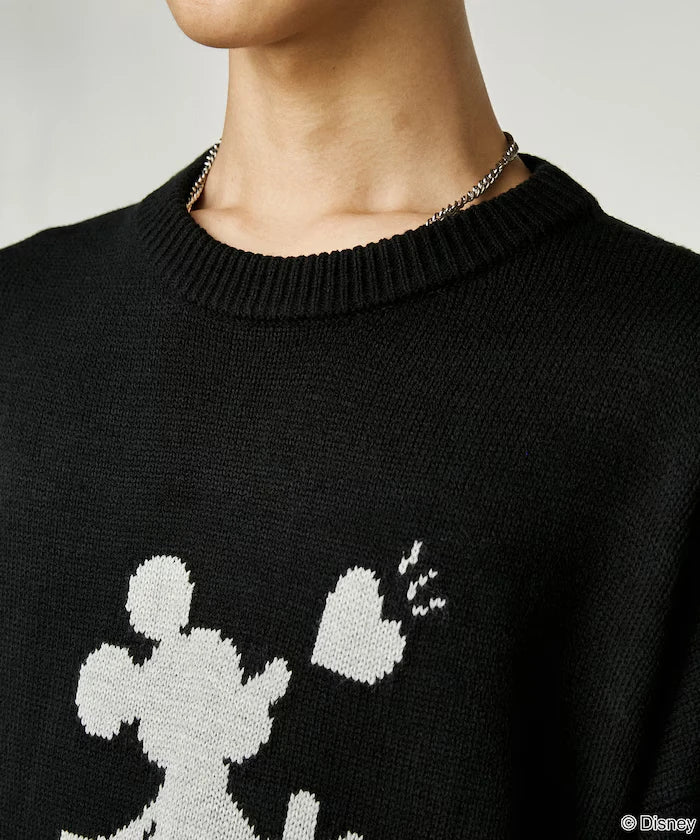 Limited Edition 'DISNEY MICKEY MOUSE' SHADOW KNIT