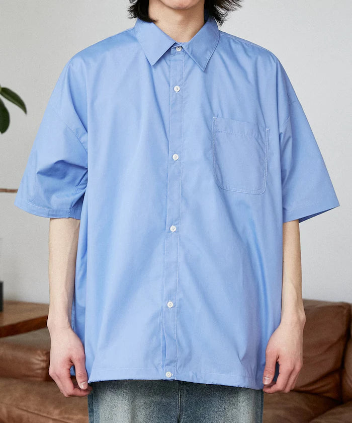 LOVE POP STUDIO Regular Color Half Sleeve Shirt Limited Edition