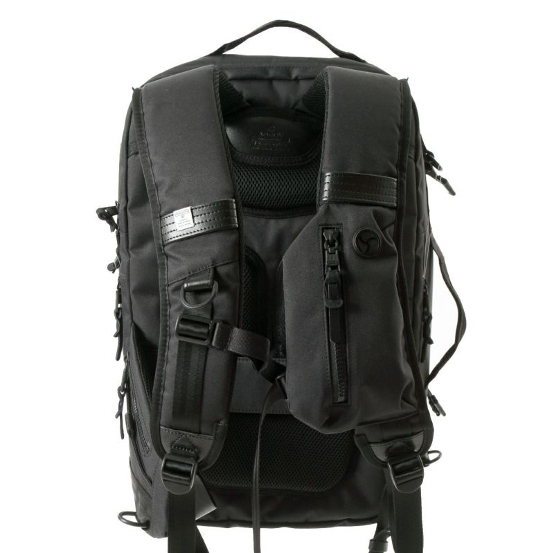 CORDURA DOBBY 305D 3WAY BACK PACK sizeM/BLACK