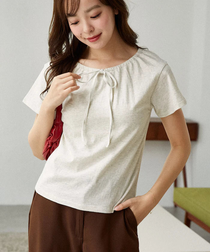 Drawstring Ribbon T-Shirt Limited Edition
