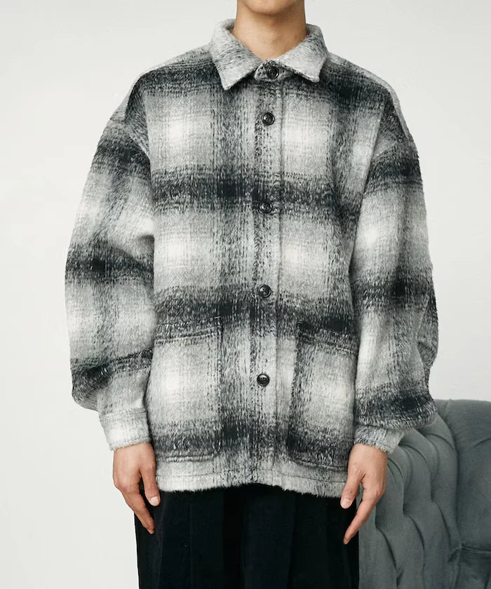 Shaggy Over Check Jacket [Limited Edition]