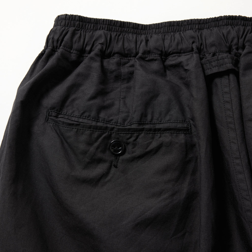 Cotton Ramie Broad Easy Wide Shorts