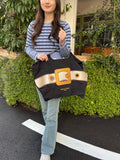 San.buckle Large #01 Black-333101