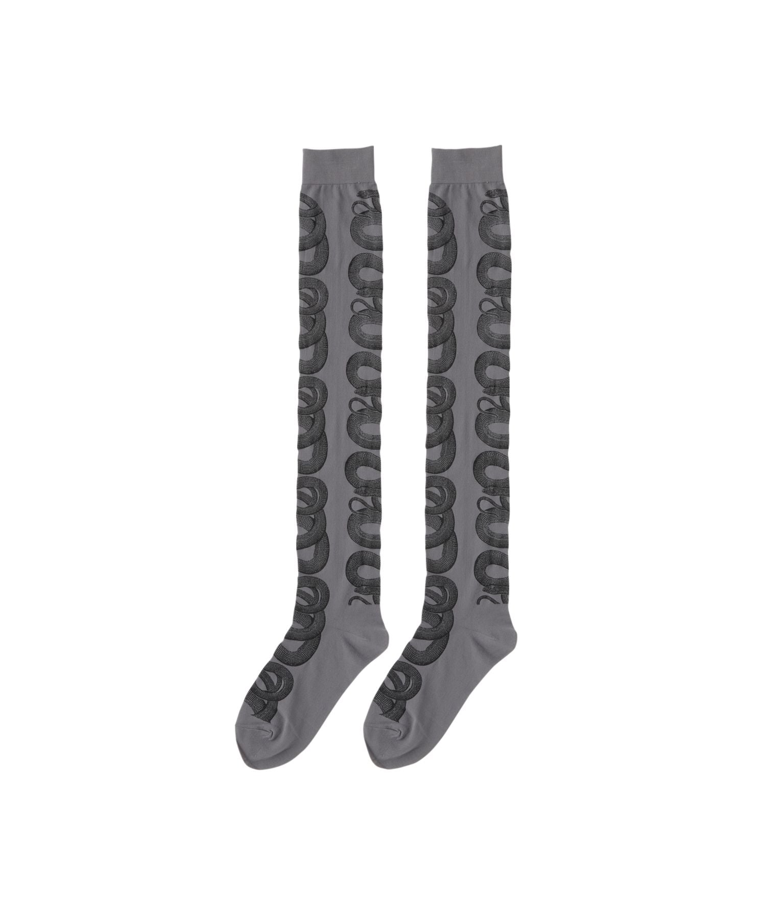 SNAKE LOOP Knee High Socks
