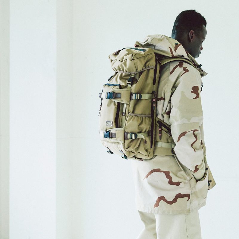 CORDURA DOBBY 305D BACK PACK/KHAKI