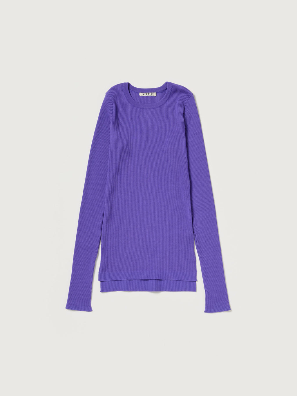 SUPER FINE WOOL HIGH GAUGE RIB KNIT P/O