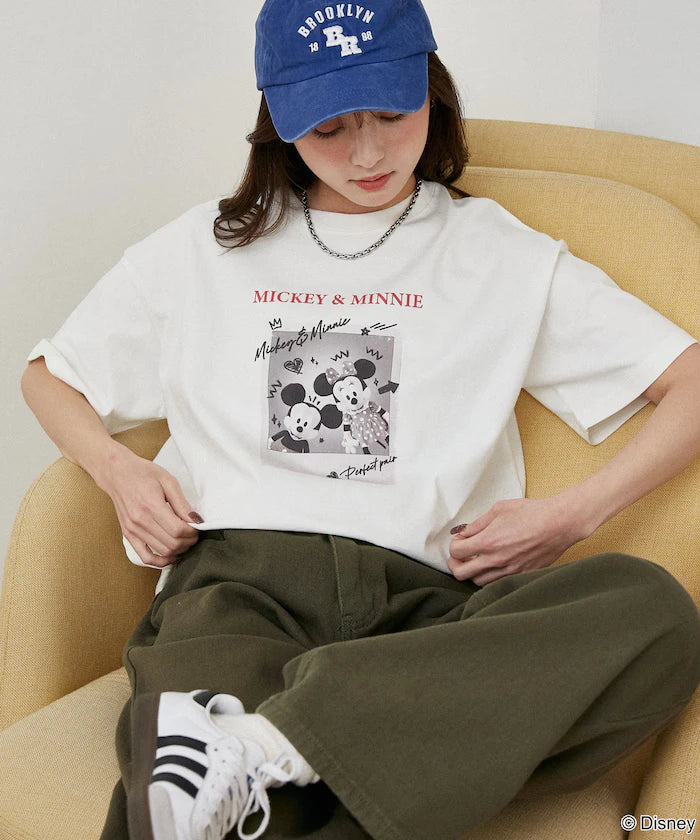 Minnie Mouse Graffiti Style Photo Art T-Shirt Limited Edition