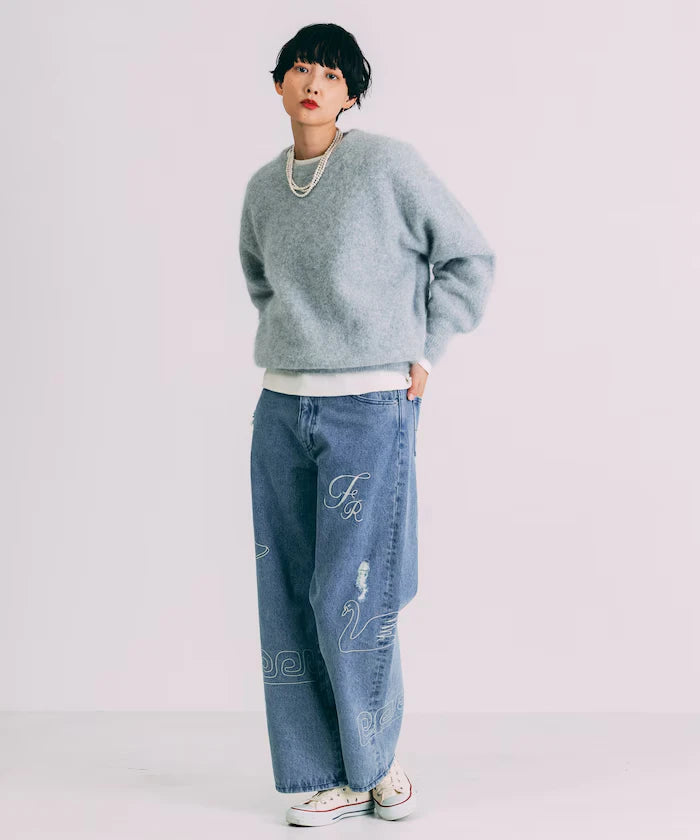 Fluffy Knit Pullover