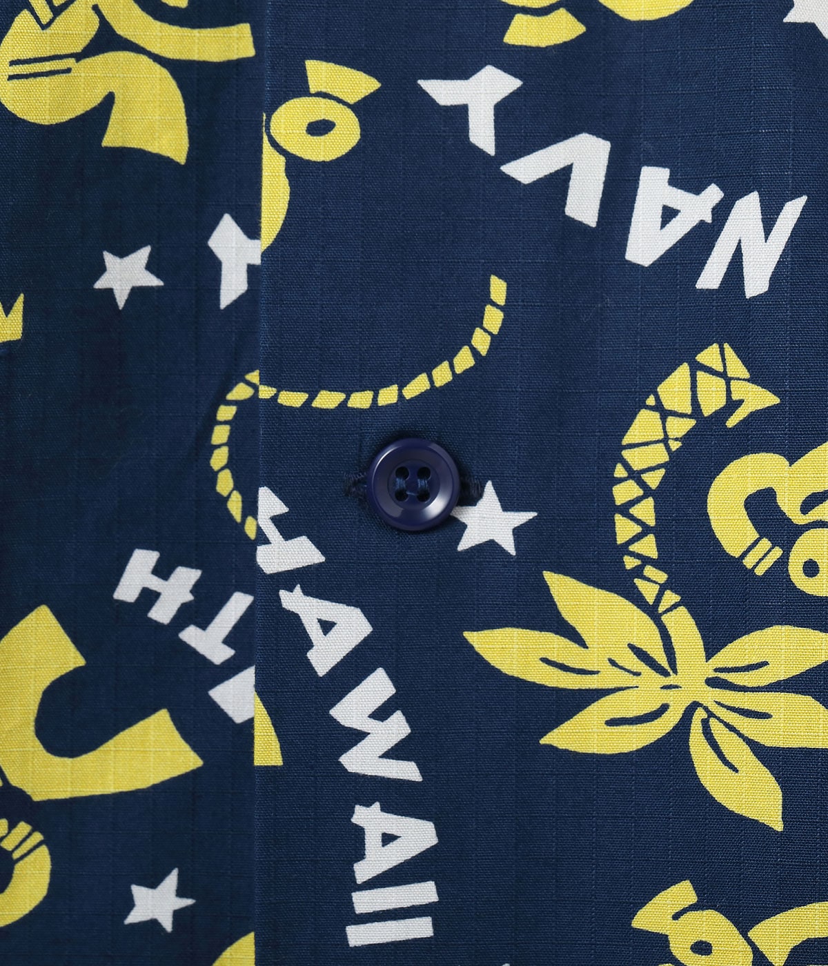 COTTON RIPSTOP OPEN SHIRT “SAILOR MOKU STARS”