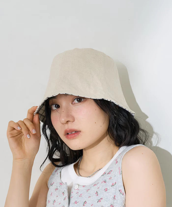 Checkered Reversible Hat