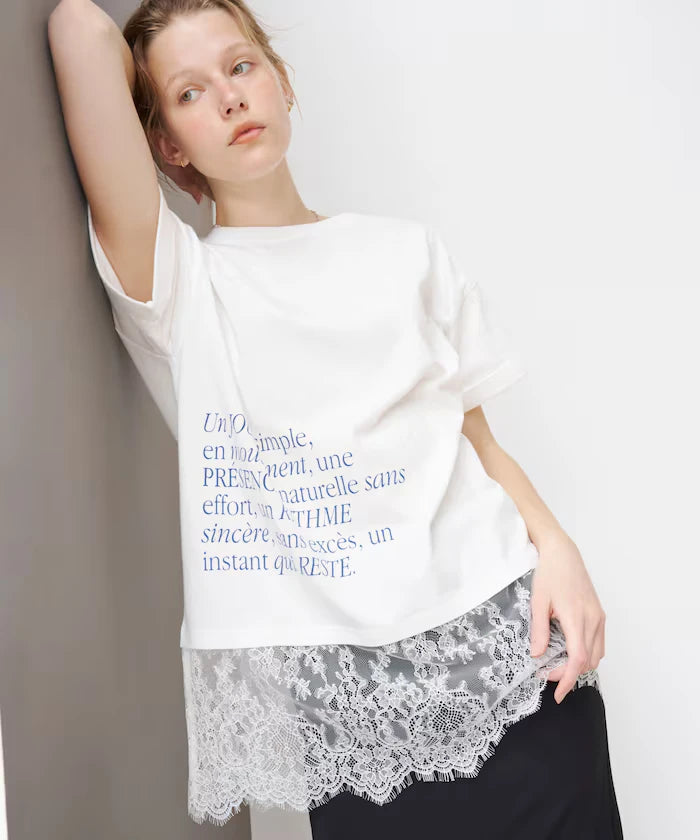 Lacedocking Print T-Shirt 【Limited Edition】