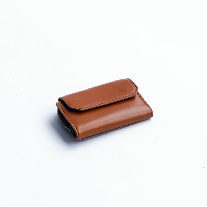 UNBYSTORE×AS2OV LEATHER MOBILE WALLET KEY CASE/CAMEL