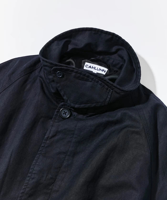 Cotton Linen Balmacaan