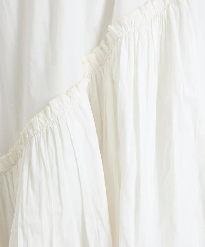 India Frill Maxi Gathered Skirt
