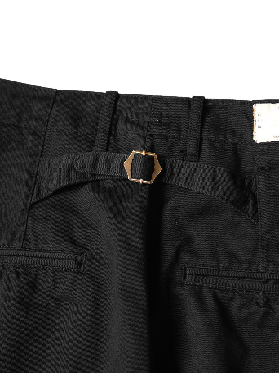 Chino High-Waisted Knee Pants