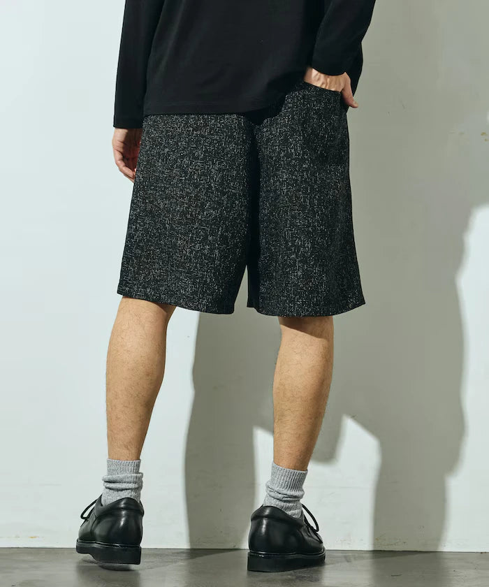 Summer Tweed Easy Wide Shorts / Compatible with Setup
