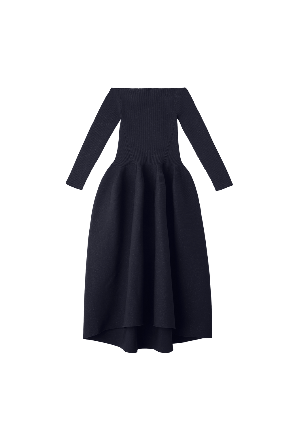 POTTERY HS OFF SHOULDER LONG SLEEVE DRESS