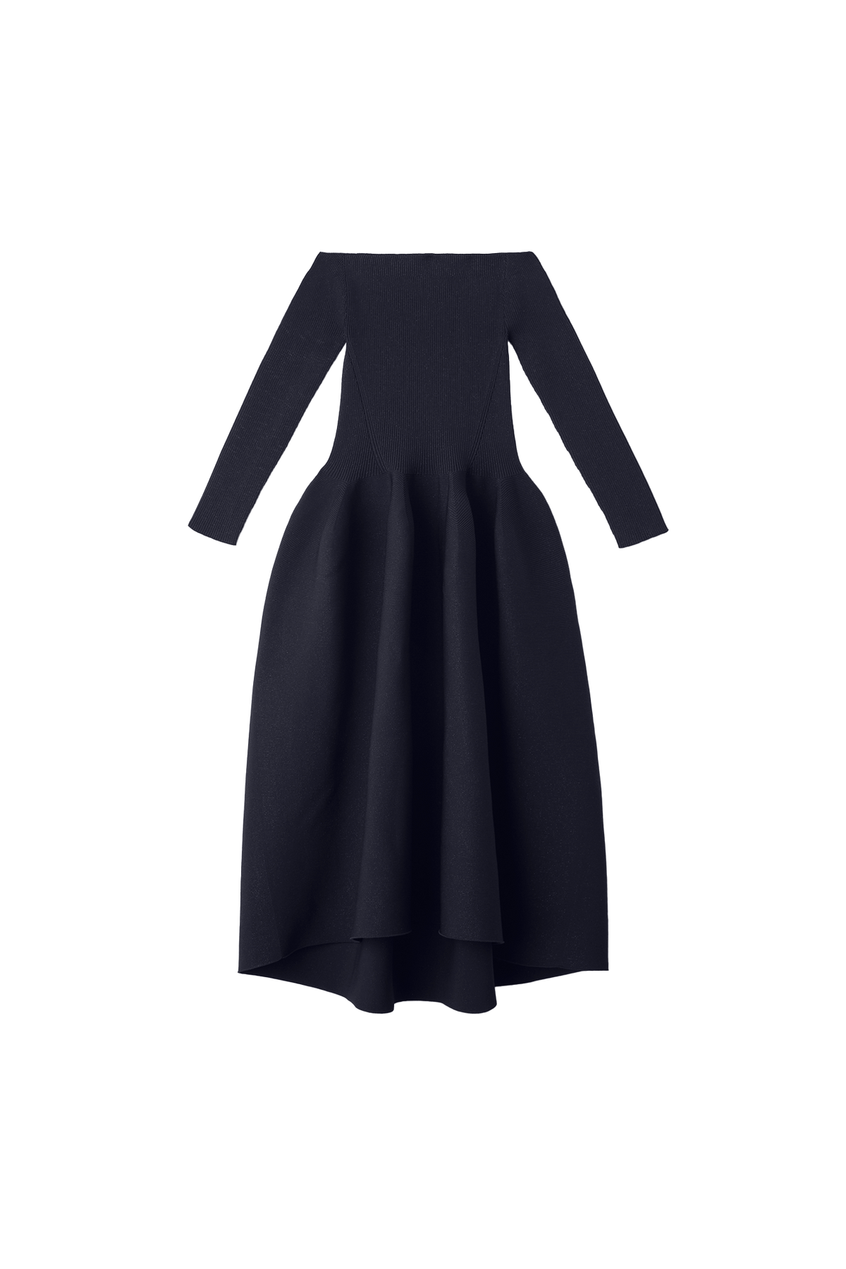 POTTERY HS OFF SHOULDER LONG SLEEVE DRESS