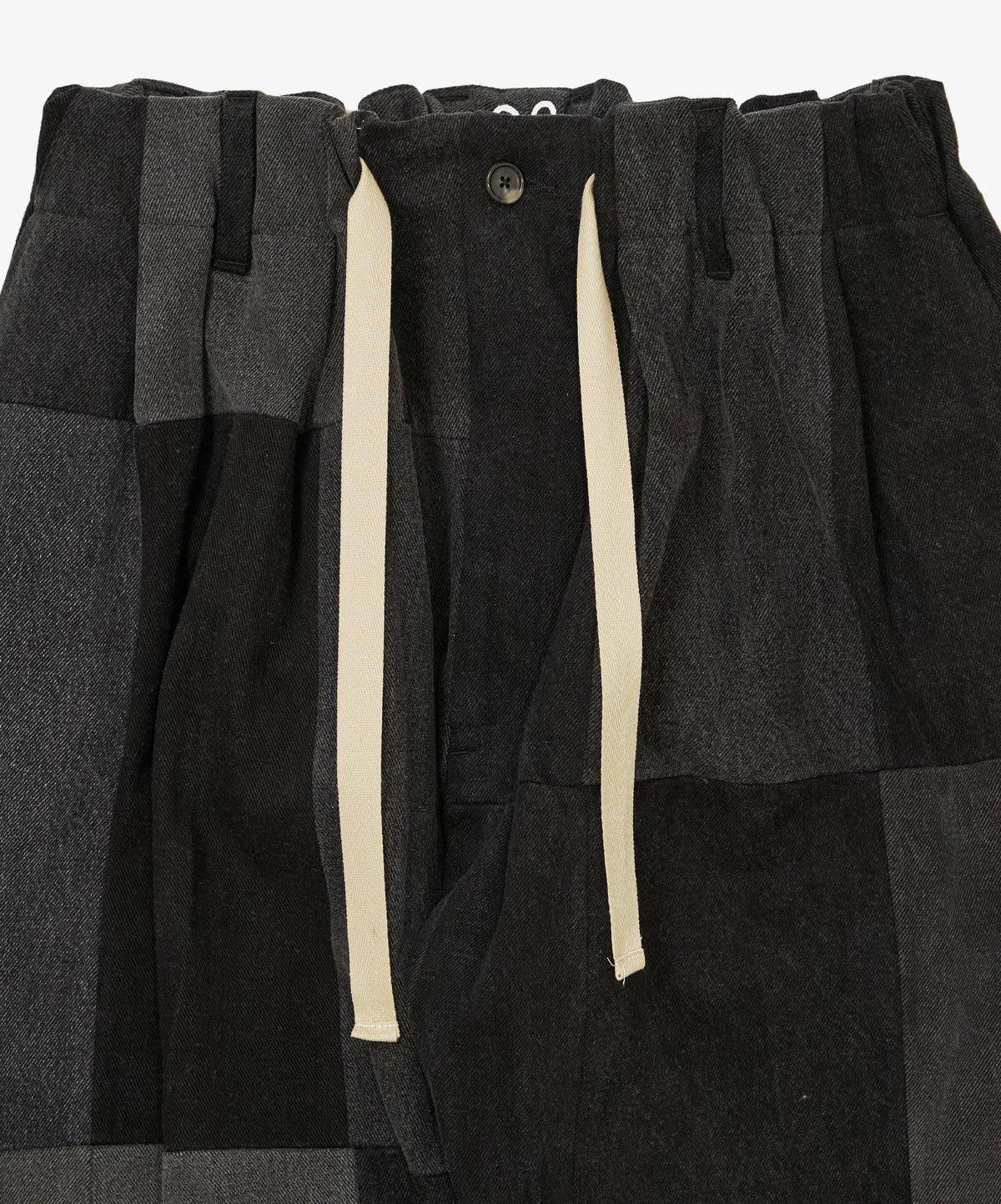 baggy trousers black denim three