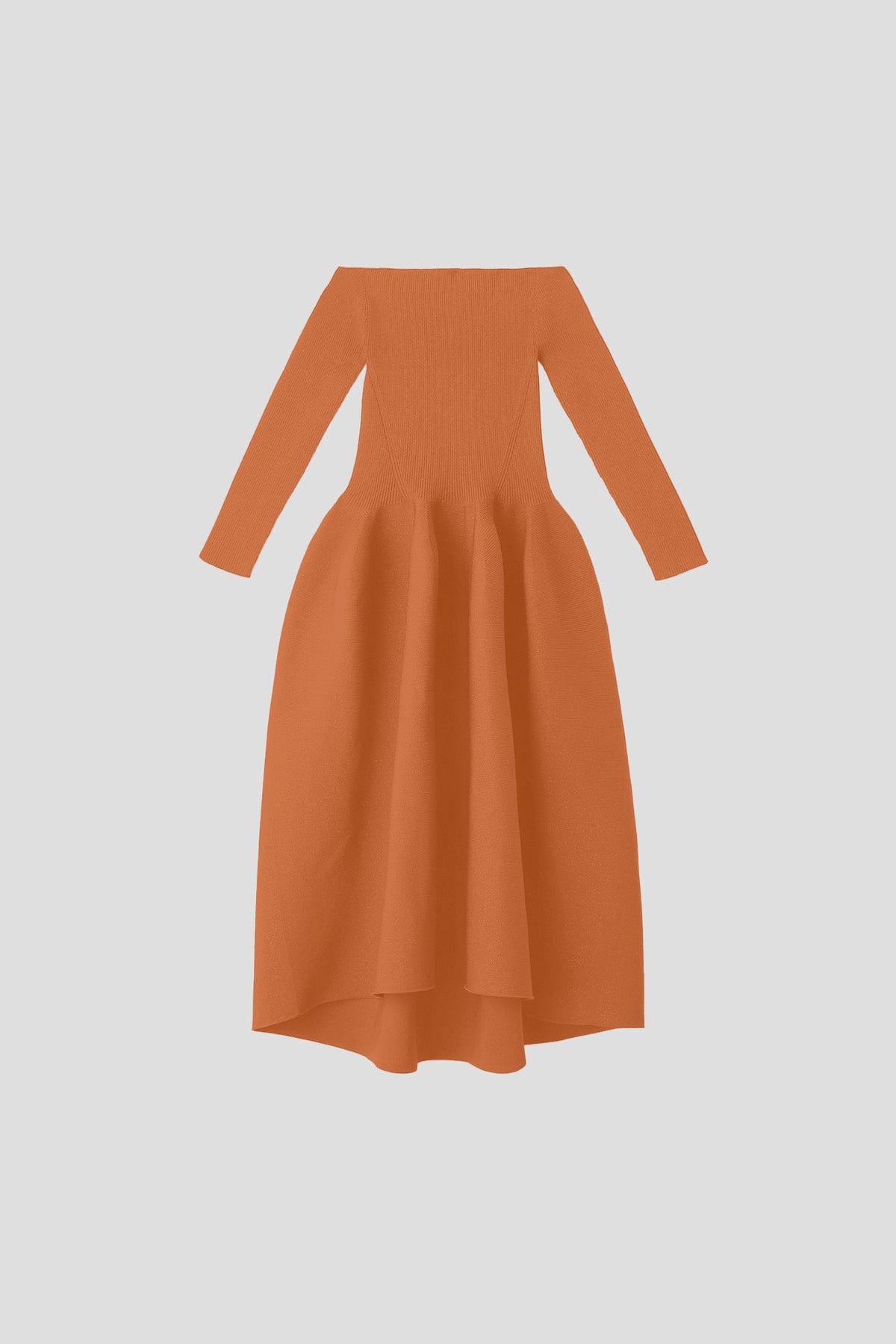 POTTERY HS OFF SHOULDER LONG SLEEVE DRESS