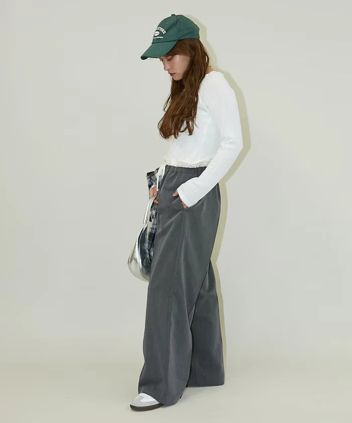 West Shearing Panel Easy Slacks Pants Limited Edition