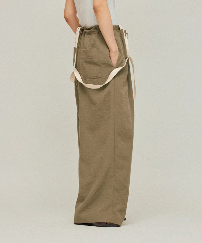 2WAY Suspender Pants / Wide Easy Pants