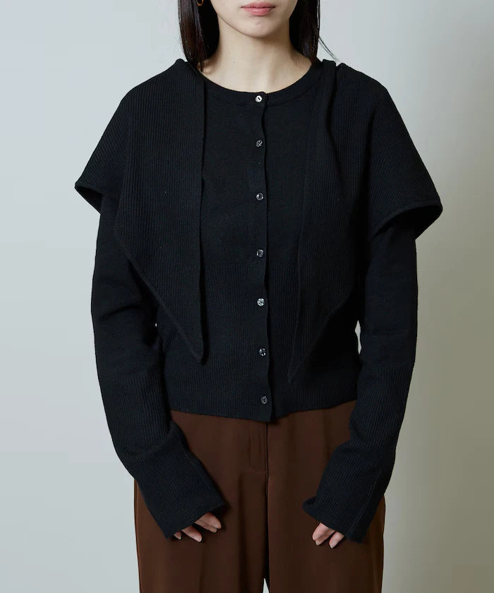 Stole Set Crew Neck Cardigan Limited Edition