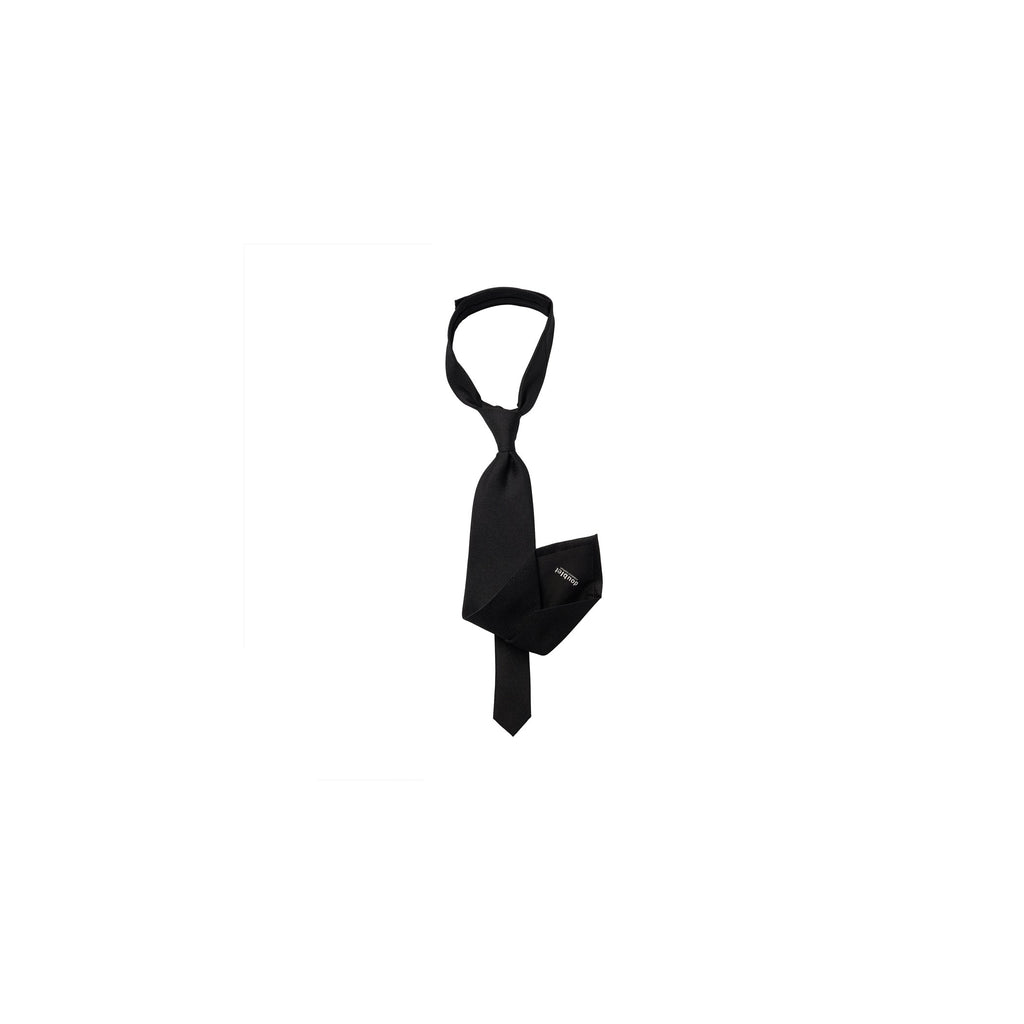 SHAPE MEMORY SHIJIRA TIE：BLACK