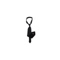 SHAPE MEMORY SHIJIRA TIE：BLACK