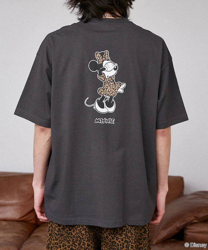 <Functional Material>Mickey Mouse & Minnie Mouse/Face T-Shirt Limited Edition