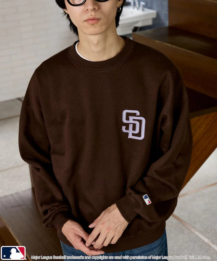 Custom MLB Fleece Crewneck Logo Sweatshirt Limited Edition
