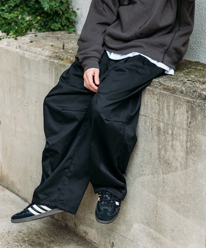 Wide Silhouette Military Circus Pants Snow Pants [Limited Edition]