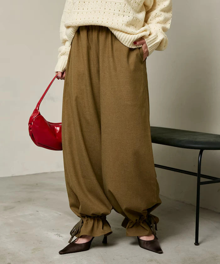 Tapered Ribbon Easy Pants Limited Edition