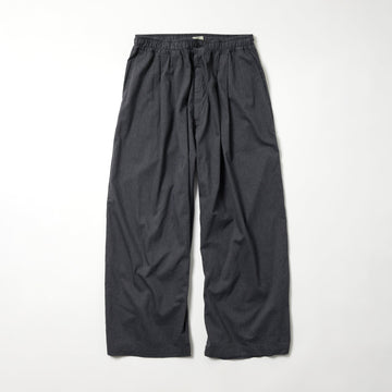 Cotton Silk Nel 2Tuck Easy Wide Pants