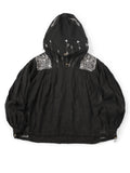 Linen Latvia Embroidery Bag Anorak