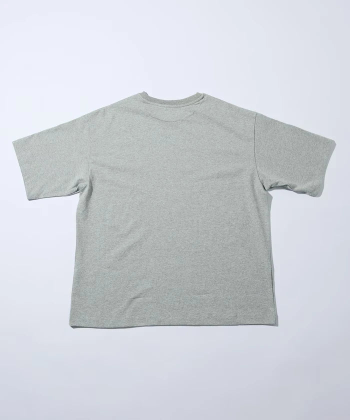 6 Ounce Front Logo Embroidered Crew Neck T-Shirt / One Point Design T-Shirt Left Chest Embroidery First Limited Edition