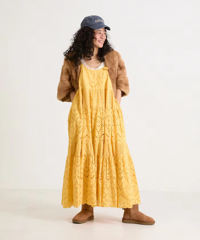 India Shifraretiard Shoulder Ribbon Camisole Dress