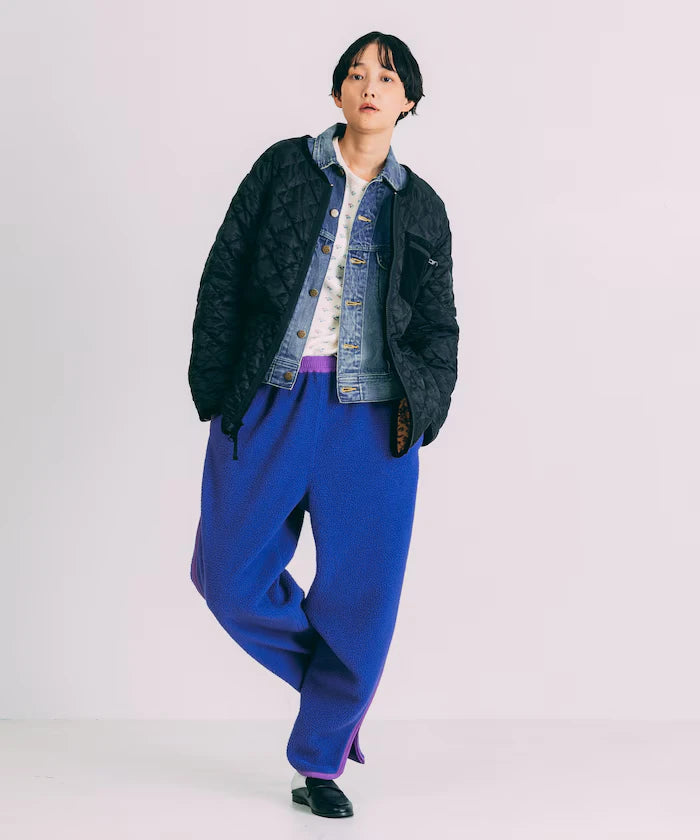 Side Zipper Fleece Pants