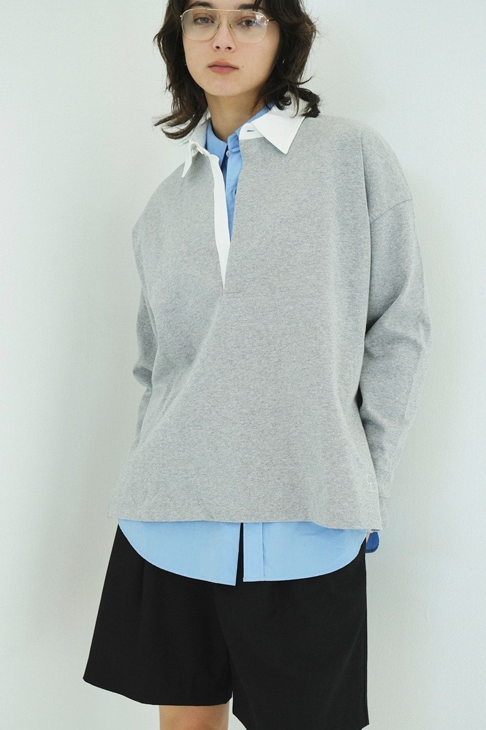 DEEP NECK WIDE RUGBY SHIRTS