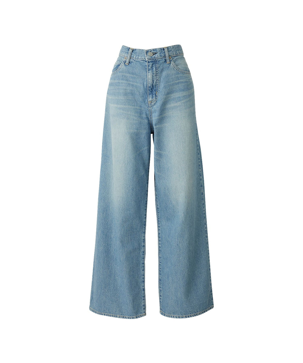 Wide Denim Pants