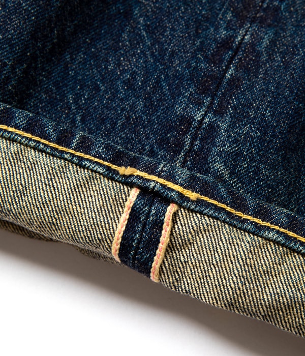 14oz. SUGAR CANE FIBER DENIM “LONE STAR JEANS” 5 YEAR AGED
