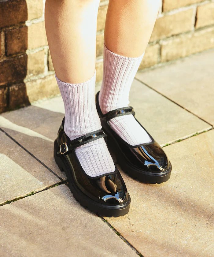 Sunny Rain Compatible Chunky Mary Jane Sneakers