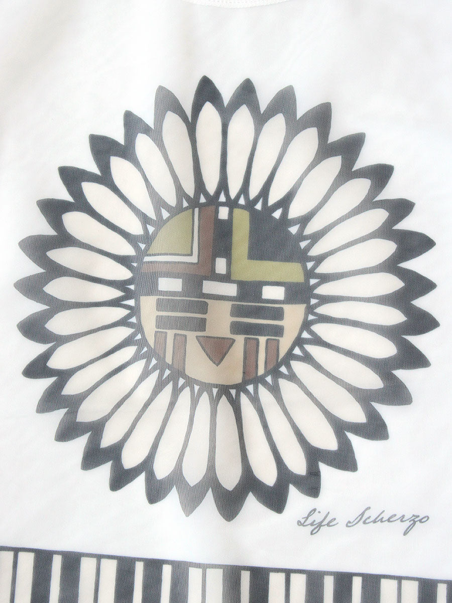 Sheer Jersey × 20/- Jersey Crew T (Piano & Sun Fa...