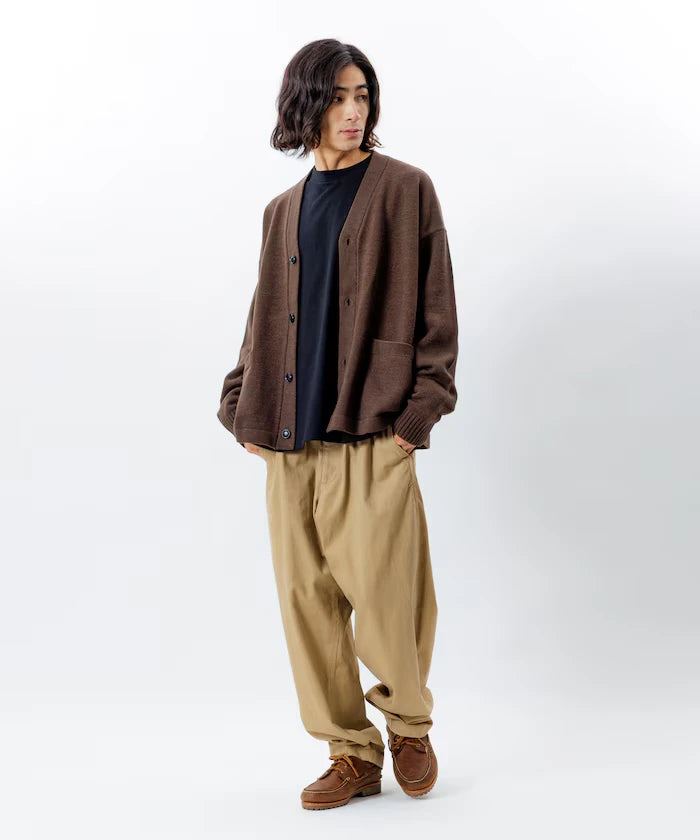 Relaxed Fit Easy Care Washable V-Neck Cardigan
