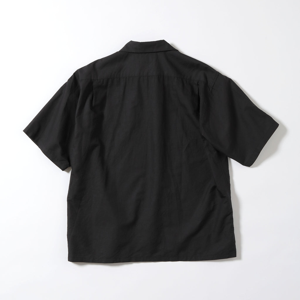 GL39539 / COTTON × RAMIE BROAD OPEN SHIRT